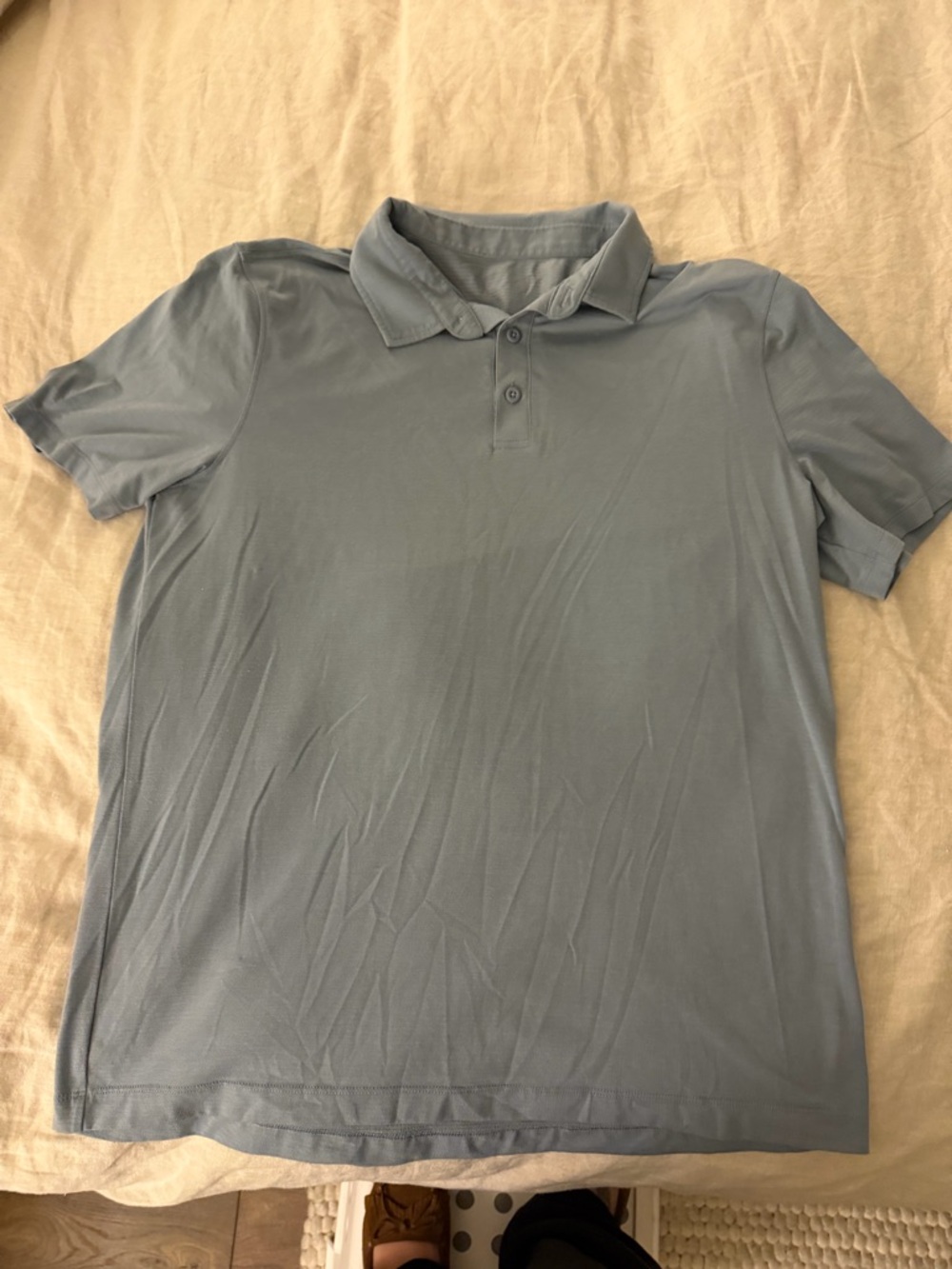 lululemon athletica Light Blue Men's Polo